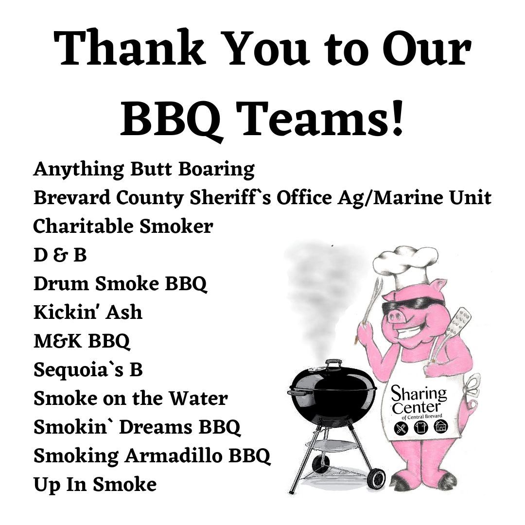 Thank you to our BBQ teams